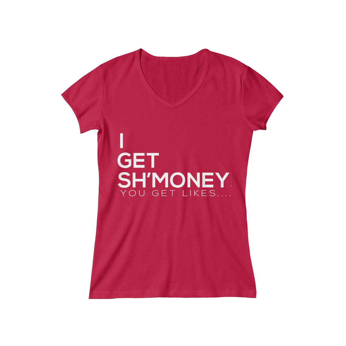 I Get Sh’Money V-Neck Tee – Purse Empowerment